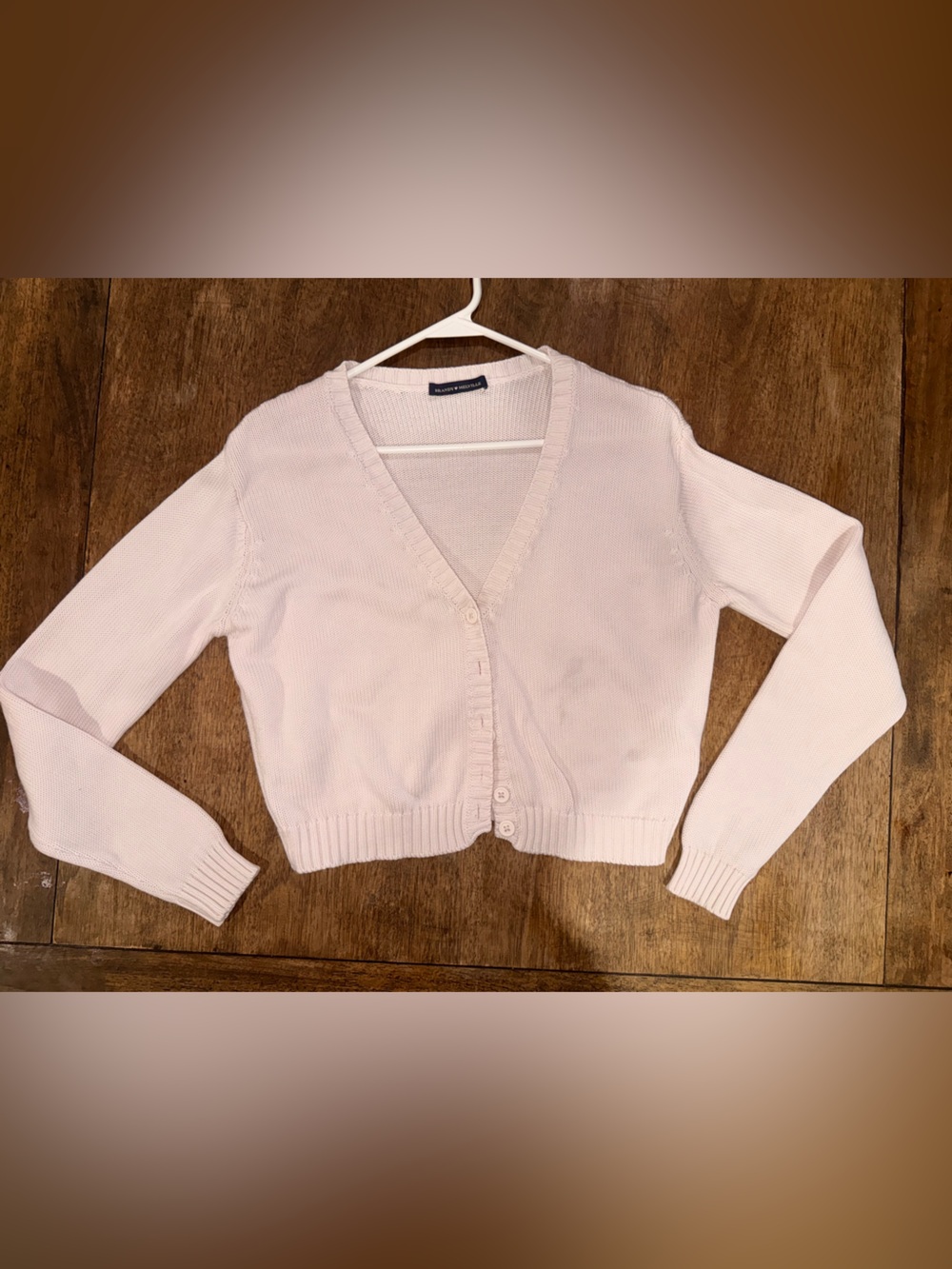 Brandy Melville Light Pink Knit Sweater cardigan